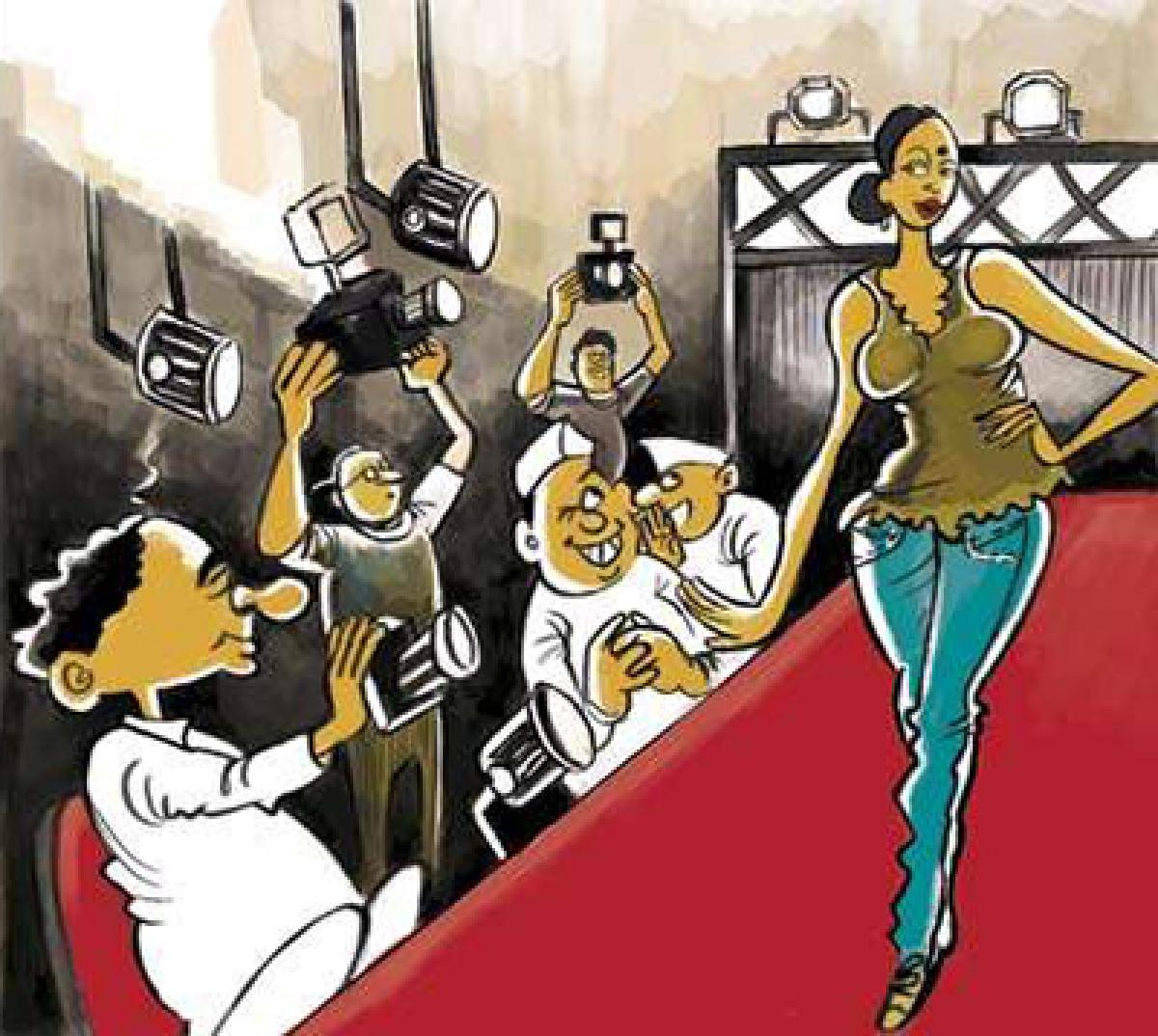 The caricature which appeared on Outlook